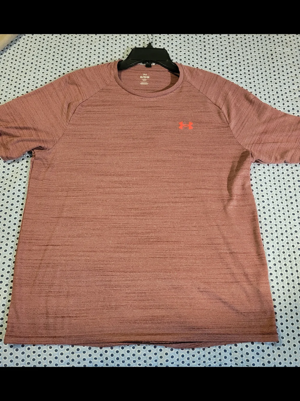 Under Armour Men’s Heathered Maroon Performance Tee